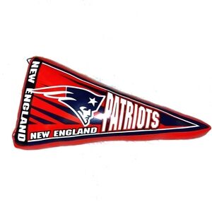 NFL New England Patriots cushioned pennant flag